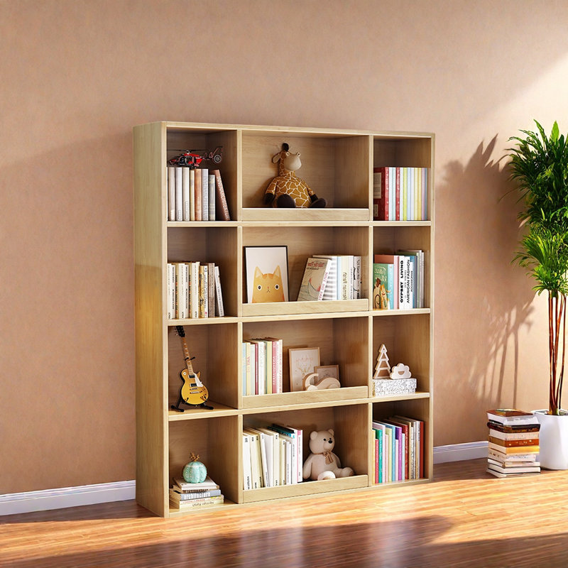 Une bibliothèque domestique durable et stable, Brun