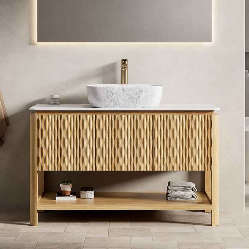 Meuble-lavabo autoportant avec lavabo, 48"