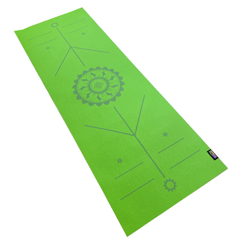 Tapis de yoga Gofit® Alignmat, Green