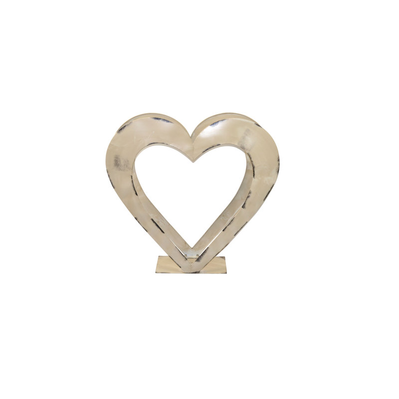 Glenover Garden Statue, Cream, 56 cm H x 61 cm W x 25 cm D