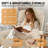 KORSER Recliner Chair,Rocker Recliners for Adults, Small Recliners for Small Spaces, Manual Recliner with Side Pockets for Living Room Bedroom-347746209