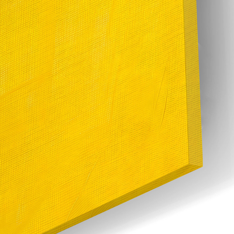 Art mural en verre épique «Banana» par Andreas Magnusson, H 16 po x l 12 po x P 0,13 po