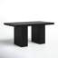 Tommen 63'' Fiber-Reinforced Cement Outdoor Dining Table
