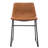 19 " H Faux Leather Upholstered Metal Side Chair-76223703-76223702