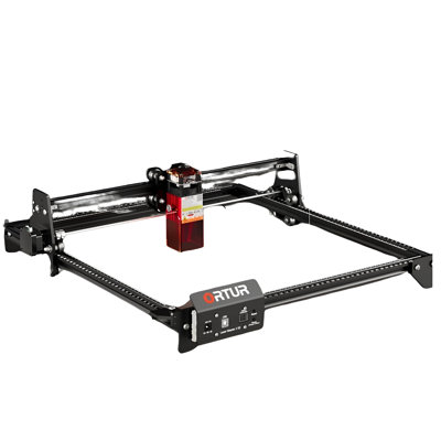 Ortur Laser Master 2 S2 SF Laser Engraver, 5.5W Diode Laser Engraving & Cutting Machine for Wood, Leather, Acrylic & Coated Metal, Large 15.4" x 16.1" Work Area, Fixed-Focus 0.12mm Fine-Detail Spot