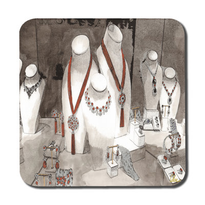 Square 6 Piece Coaster Set