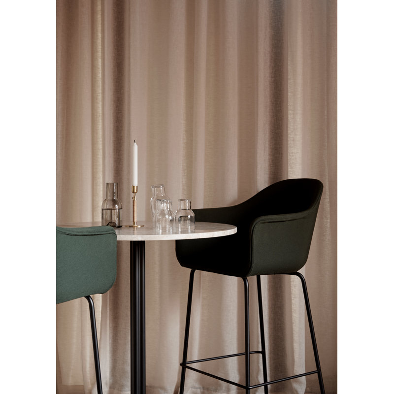 Harbour Round Dining Table, Bar Height, 31.5" W x 31.5" L, Sand Stone