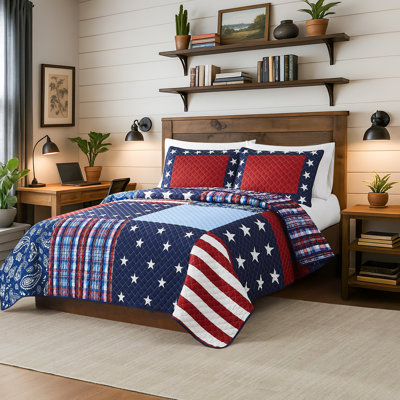 Avanti Americana Full/Queen Quilt Set