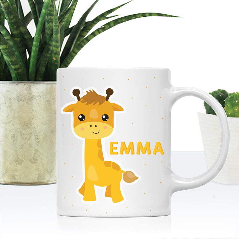 Grande tasse à café giraffe pour enfant Valenzuela, Oui
