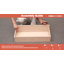 Commode 9 tiroirs pour chambre à coucher, commode Mid-Century moderne avec rangement, commode 3-en-1 en bois pour le salon, la chambre à coucher, le vestibule-128501546