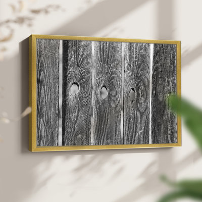 Found Textures II -Framed Print - Restickable