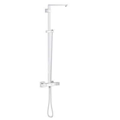 Euphoria Cube® Thermostatic Complete Shower System with TurboStat Technology