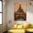 Handmade Buildings & Architecture Wall Decor on Metal