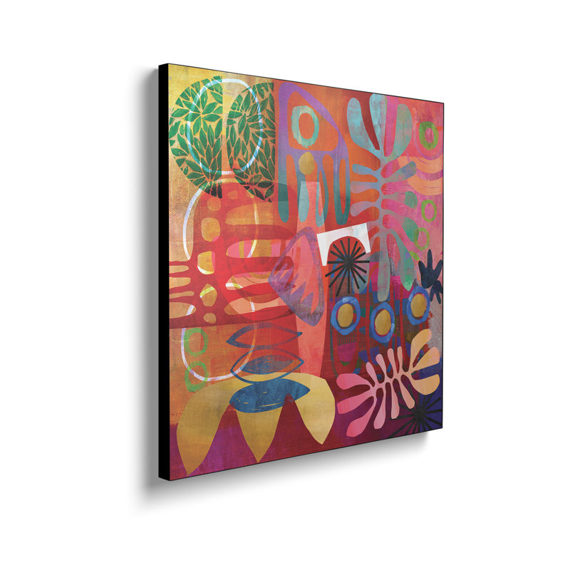 Reproduction d'art sur toile Steemplix, abstrait africain par Nikki Chu