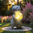 Cat With Solar Ball