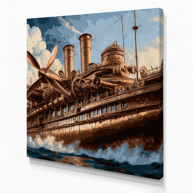 Art mural sur toile gris