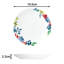 Waterside 16pc Watercolour Floral Porcelain Dinner Set