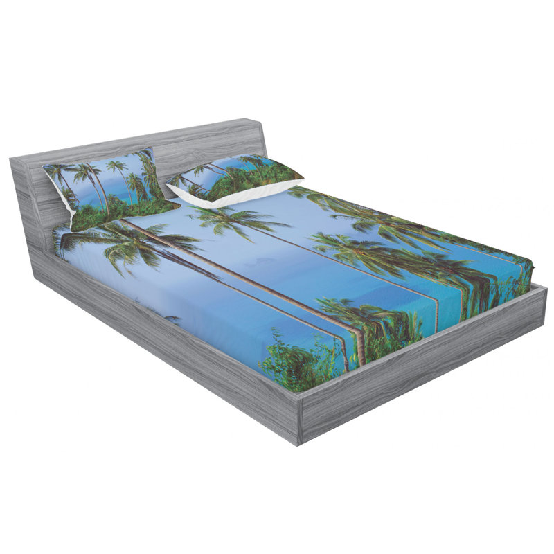 Microfiber Sheet Set, Full Sheet Set with Fitted Sheet