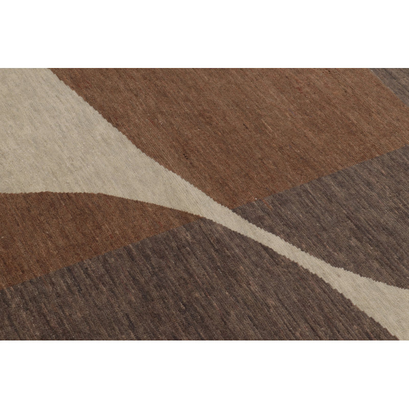 Modern One-of-a-Kind 9'0X12'0 Hand Knotted Area Rug