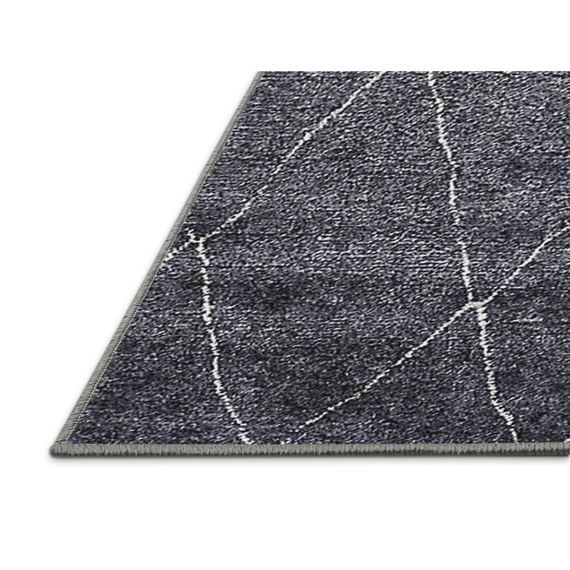 Geometric Indoor Rug, Runner 2' x 5'