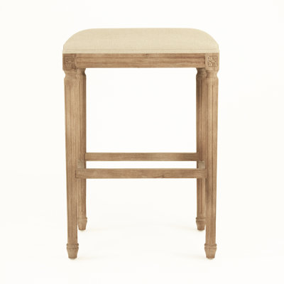 Yes Stool with Solid Wood Frame