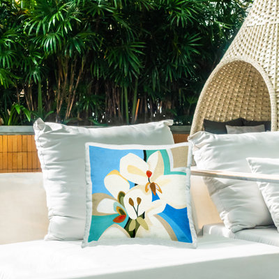 Coussin intérieur/extérieur Floral