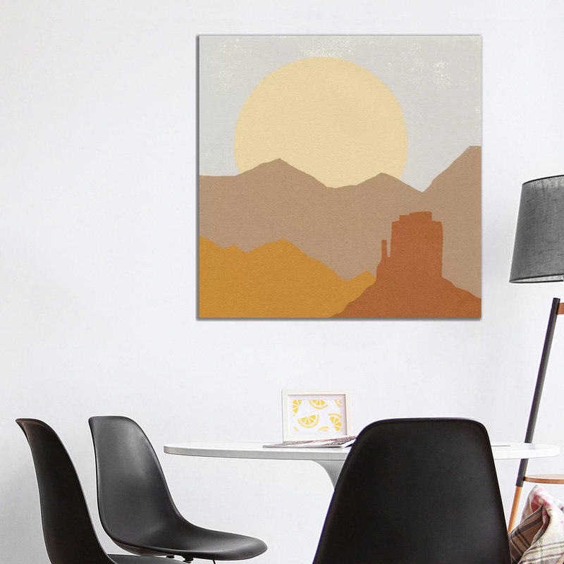 Desert Sun I by Moira Hershey - Print on Canvas, Wrapped Canvas, 93.98cm H x 93.98cm W x 1.91cm D
