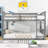 Duax Kids Twin Over Twin Bunk Bed-2046161633