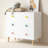 Kids 3 Drawer Dresser, Baby Nightstand for Bedroom, Storage Cabinet for Toddler Child for Living Room, Toddler Room, Nursery, Closet-1741833576