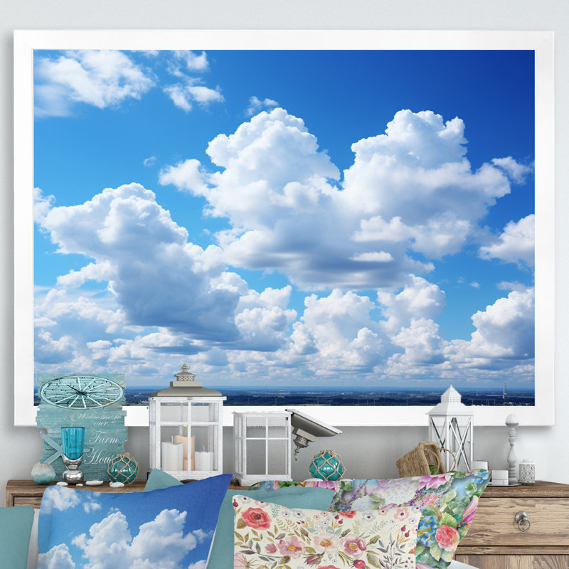 Clouds Skys Canvas IX - Décoration murale en toile Clouds, H 30 po x l 40 po x P 1,5 po, Toile tendue