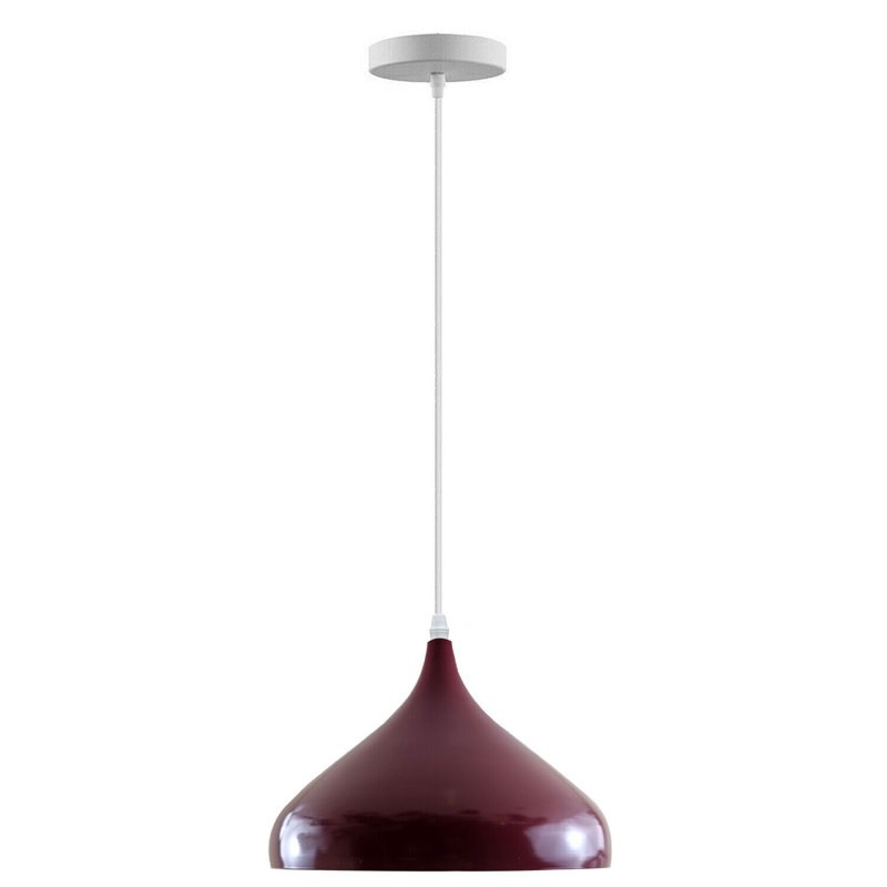 Cannady 1 - Light Pendant, Burgundy