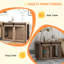 Pawhut Dog Crate Furniture
