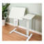 Table de chevet mobile pour ordinateur portable Table de chevet mobile inclinable avec roulettes Table de plateau à hauteur réglable pour ordinateur portable