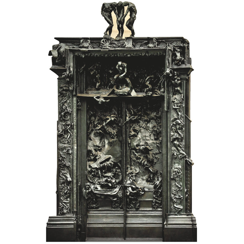 Auguste Rodin Portes de l'enfer