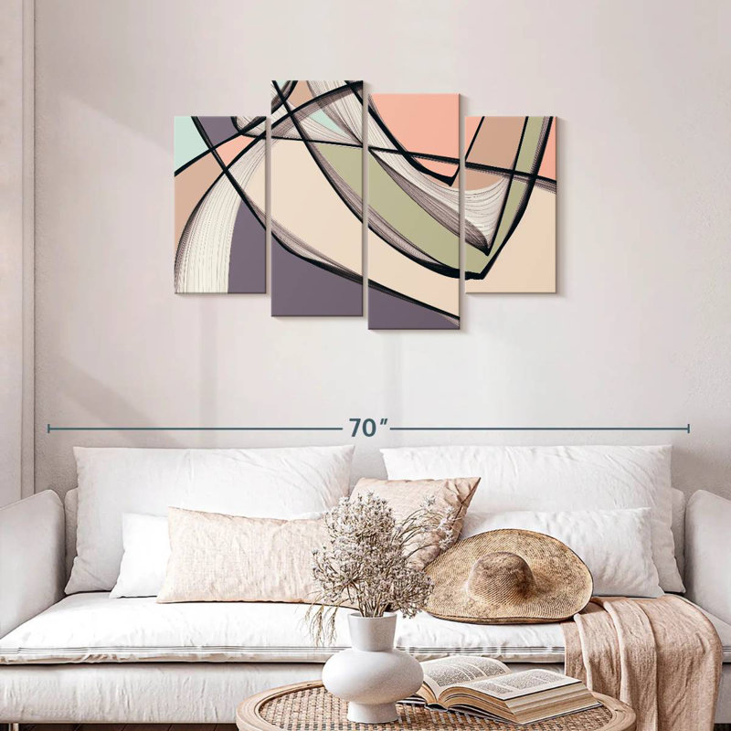 Avery Mid Century Modern Abstract III