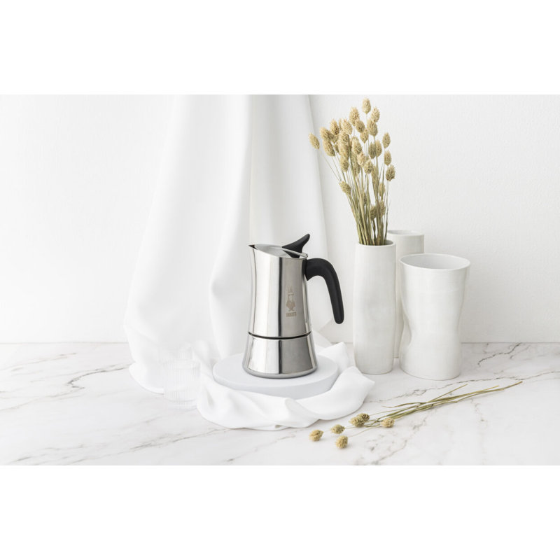 Bialetti Moon Exclusive Coffee Maker, 7.87" H x 4.52" W x 5.51" D