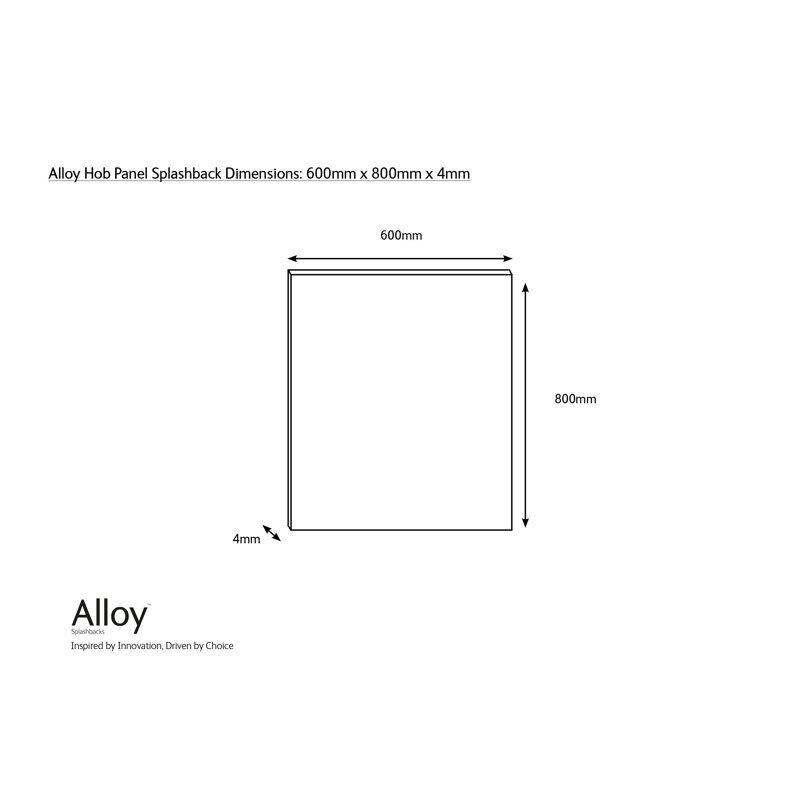 Carrara Marble Herringbone Aluminium Kitchen Splashback, 80 cm x 60 cm
