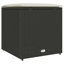 Cushion Box with Storage with Pillow Poly Rattan Outdoor Patio Solution-750007421