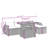 Vidaxl Garden Sofa Set Black