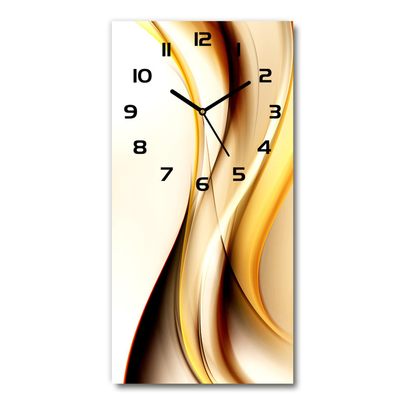 Iryna Glass Wall Clock