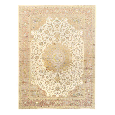Persian Qum Design Rug 10'X 13'1"