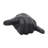 Crislyn Decorative Stoneware Ceramic Hand Sculpture with Shaka Gesture Silhouette Contemporary Abstract Accent Art Figurine Modern Handcrafted Display Object-326839160