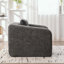 Canapé-lit pliable convertible - Chenille - Gris-1524593659