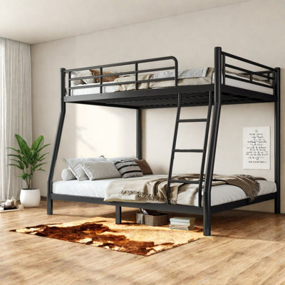 Lits gain de place, lits superposés en acier (grand lit XL et grand lit queen), style moderne