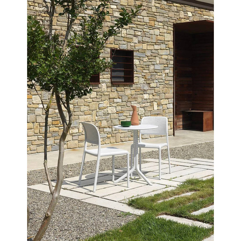 Bora Outdoor Dining Side Chair, Agave