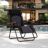 Naihomy Folding Recliner Chair with Cushions