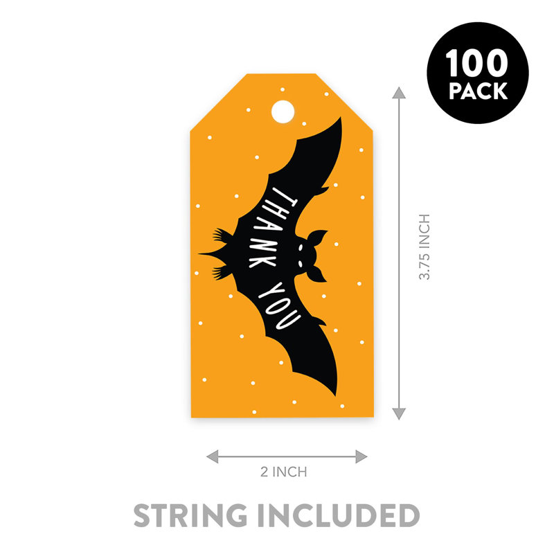 Sacs-cadeaux jetables en papier Bat