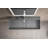 47 in. Wall-Mount or Countertop Bathroom Hidden Drain Sink with Double Faucet Holes-67799732