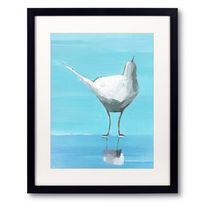 Egret 3 Print by Phyllis Adams