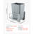 Pullout Trash Can for Kitchen Cabinets, 35 QT Garbage Waste Recycling Bin, Under Mount Waste Container, Under Counter, Featuring Heavy-Duty Metal Soft Close Sliding System and Door Kit